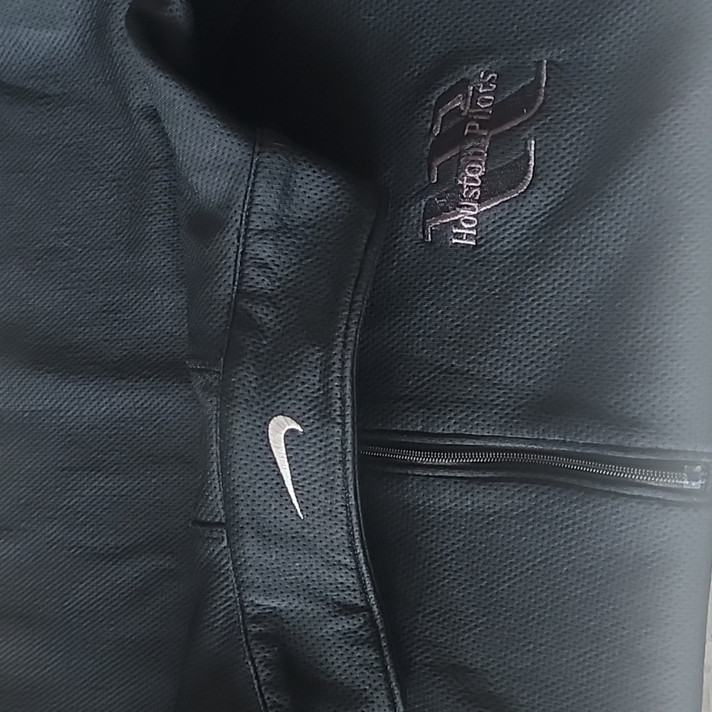 COPY - Men's 3/4 zip zipper Nike pull over. . Long sleeve, Houston Pilot logo.